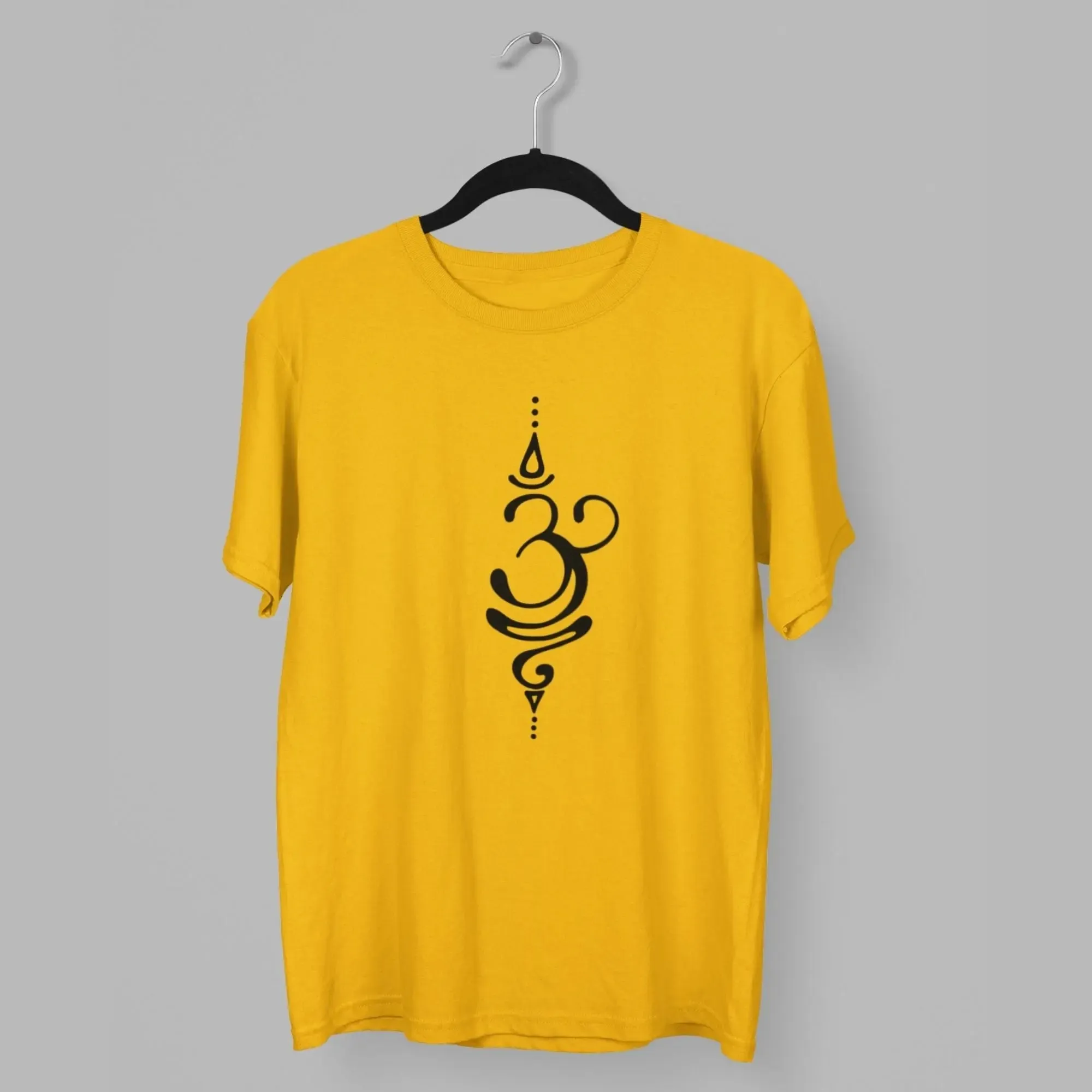 Om Yoga Round Neck Half Sleeve Classic T-Shirt