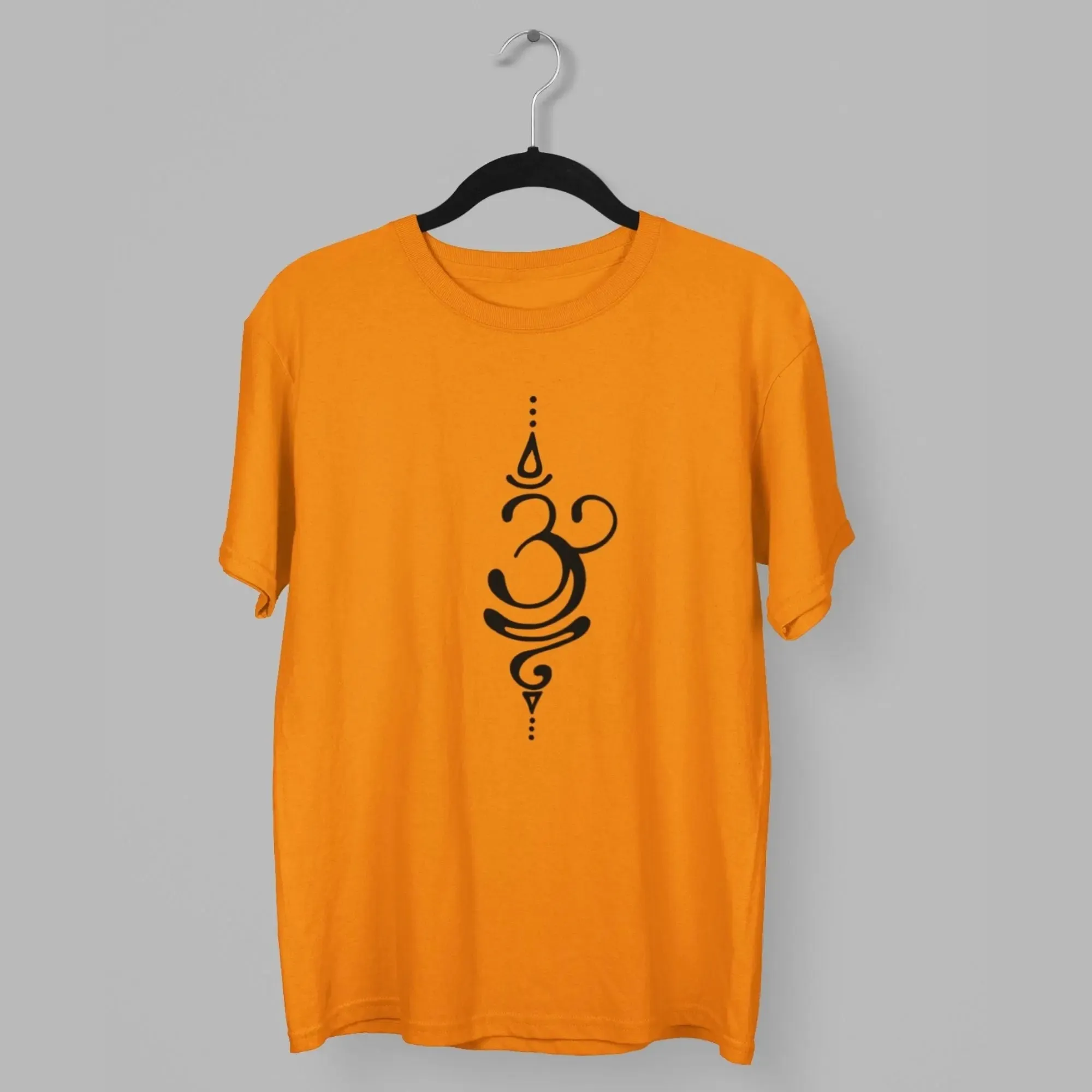 Om Yoga Round Neck Half Sleeve Classic T-Shirt