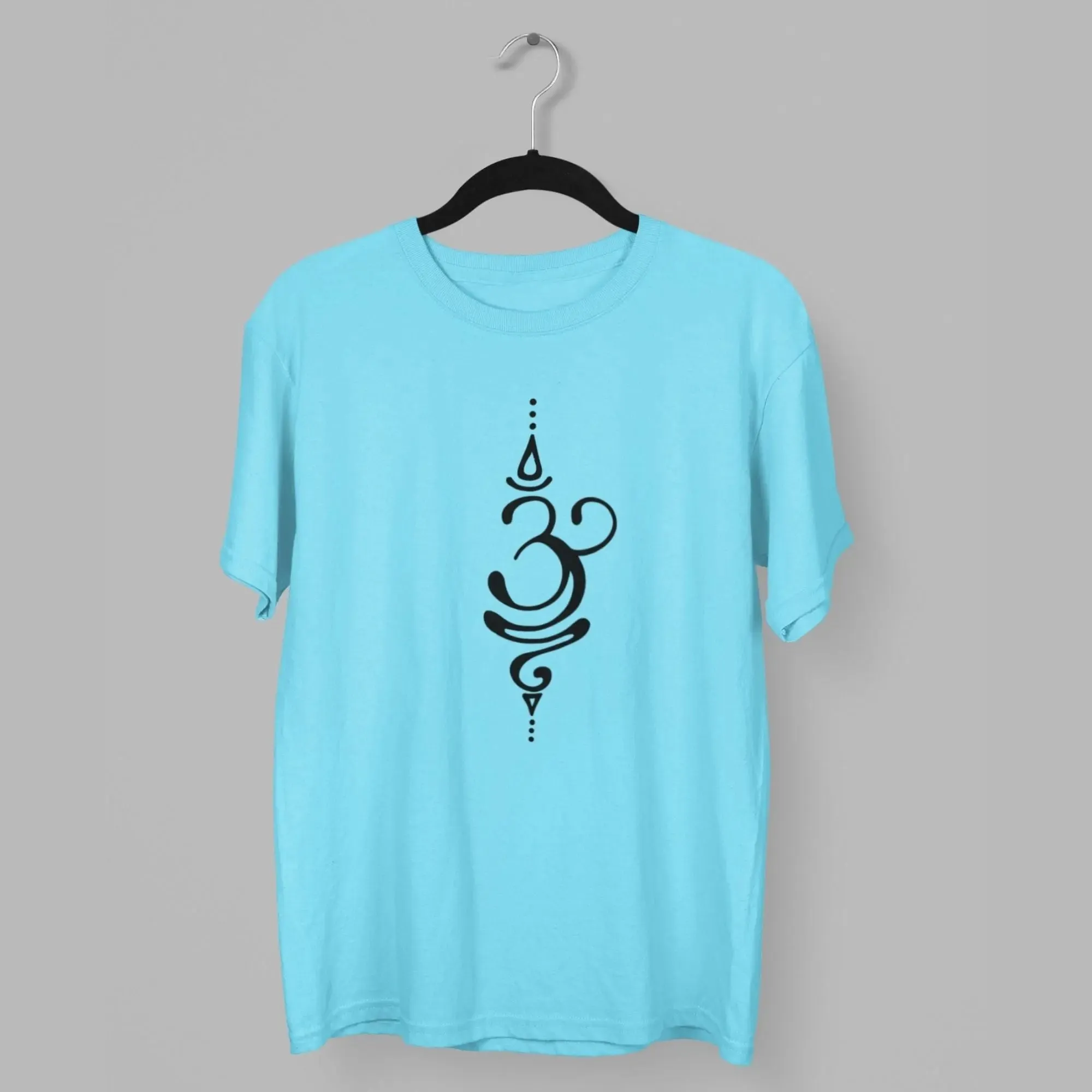 Om Yoga Round Neck Half Sleeve Classic T-Shirt