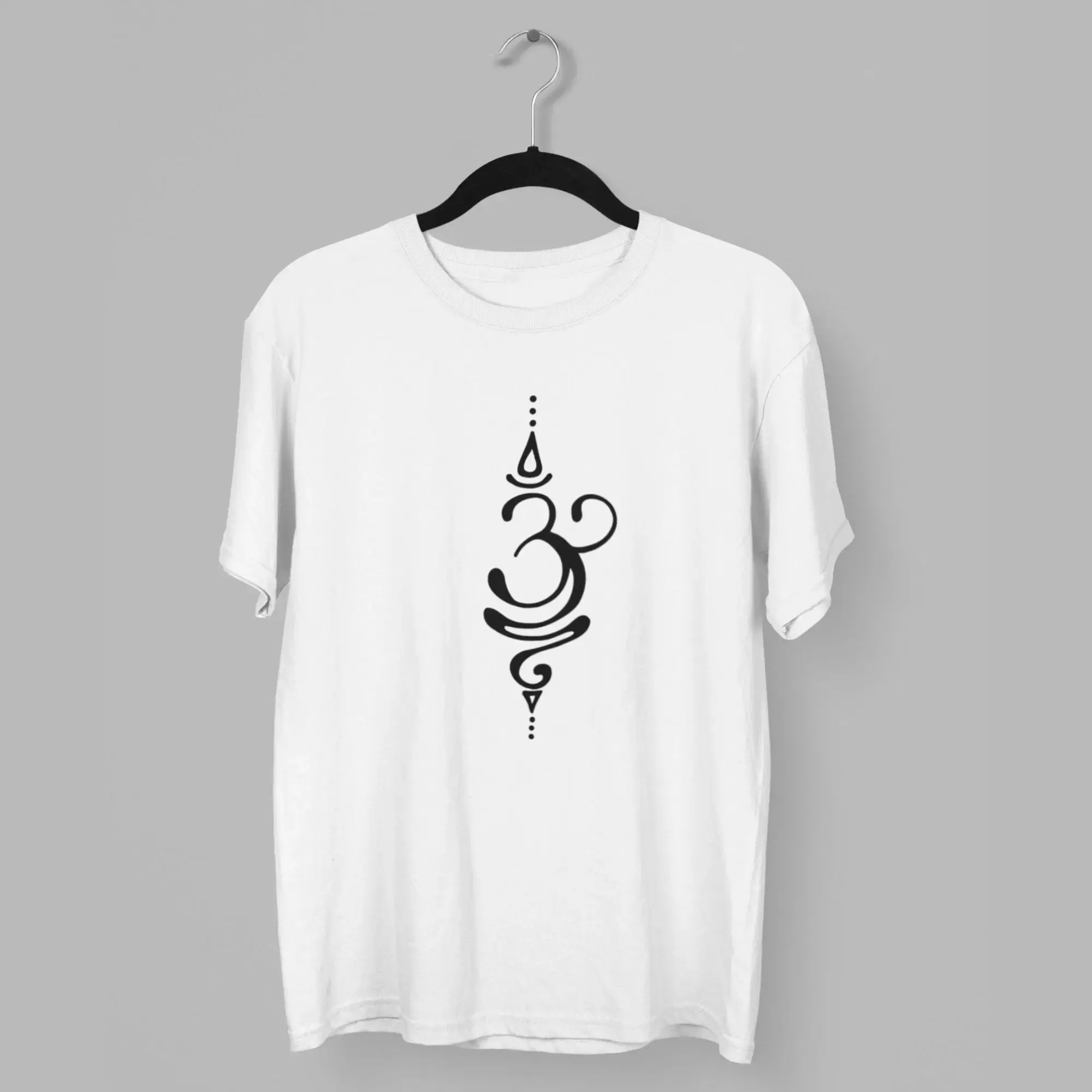 Om Yoga Round Neck Half Sleeve Classic T-Shirt