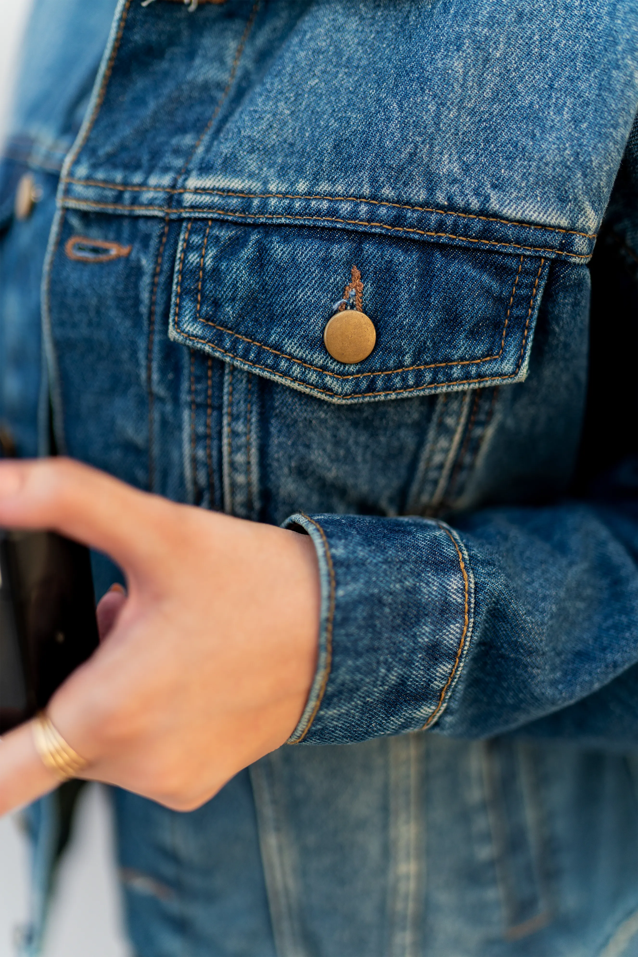 Oversized Vintage Wash Jacket