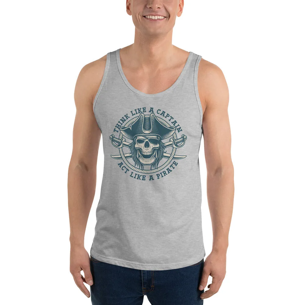 Pirate Skull Men's Tank Top