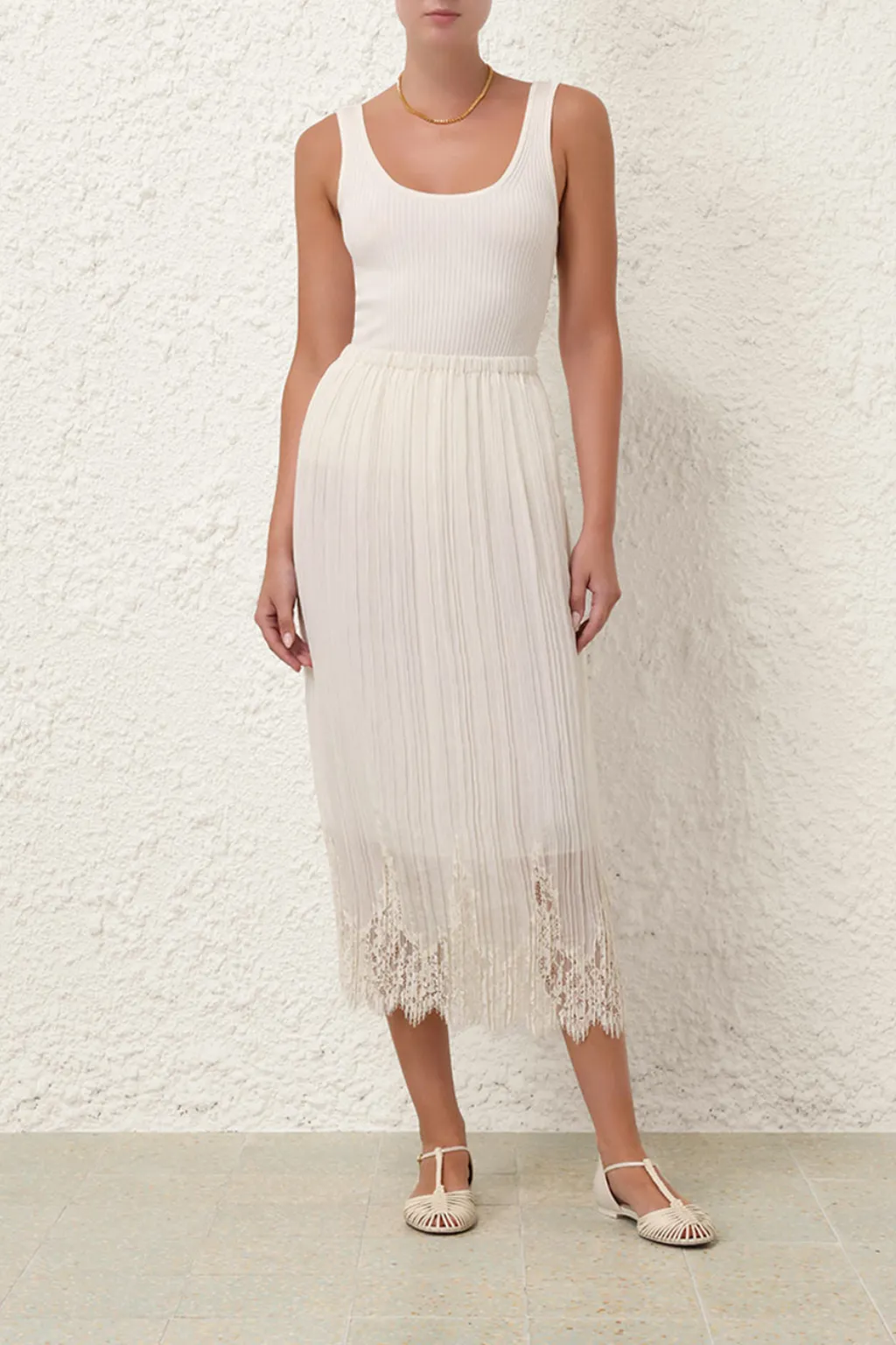 Pleated Skirt