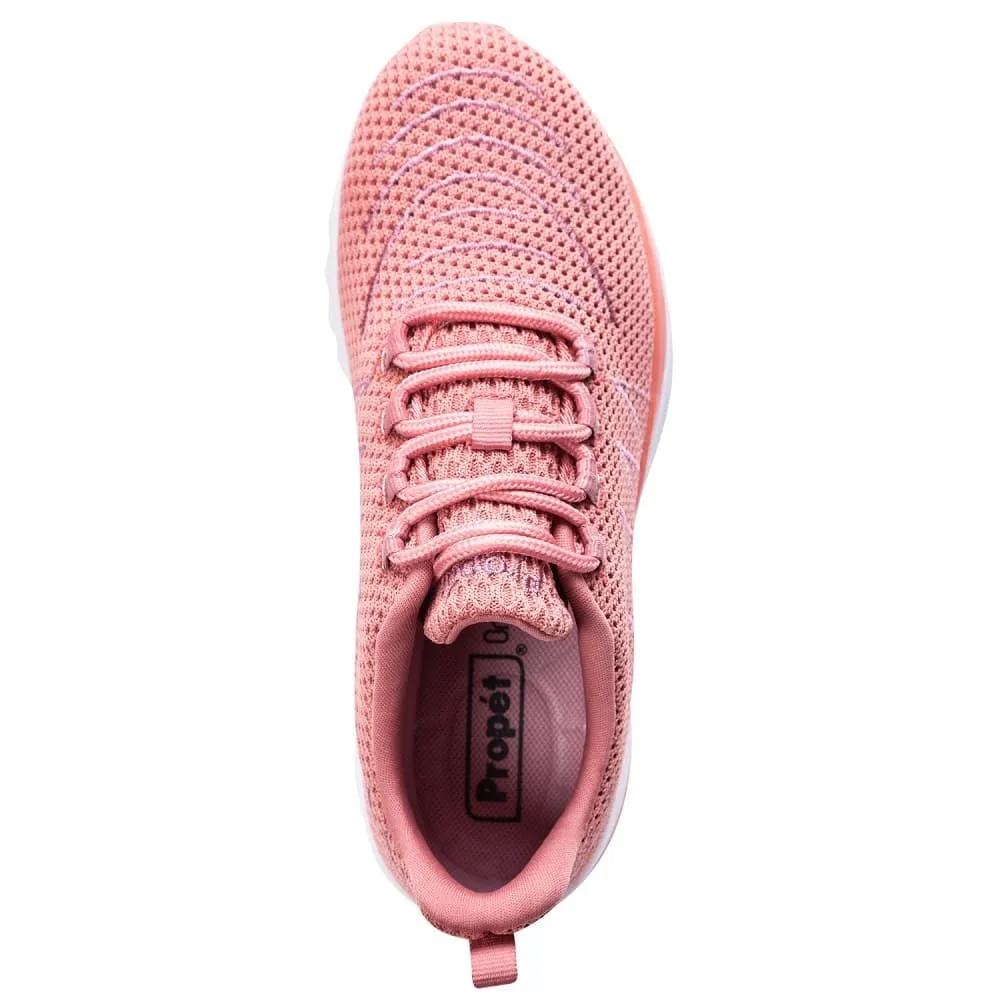 Propet Women's Tour Knit Active Shoes (Dark Pink)