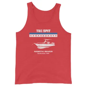 "The Spit" North River Tank Top - Scituate, MA | Mens Patriotic Tanktop