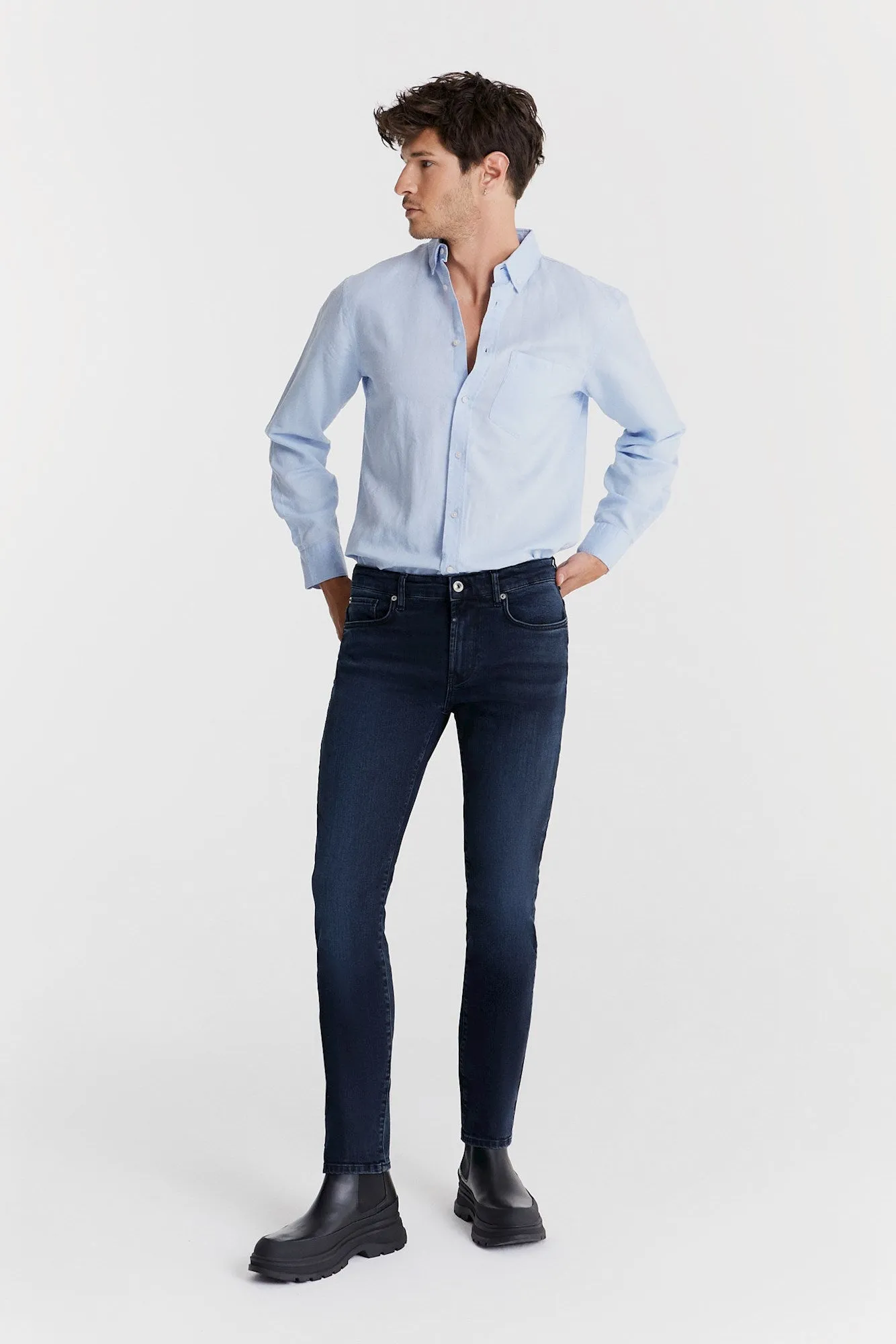 Ray - Slim Fit - Night Blue