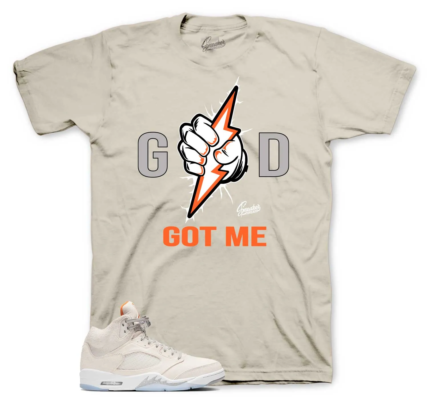 Retro 5 Craft God Got Me Shirt