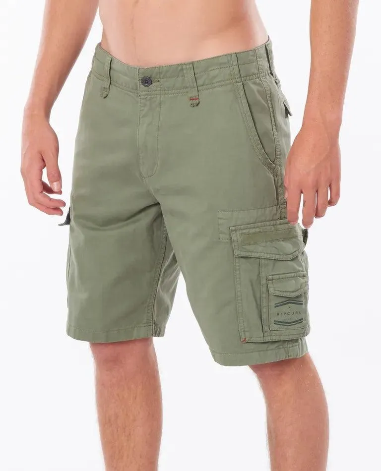 Rip Curl Classic Surf Trail Cargo Shorts Mid Green