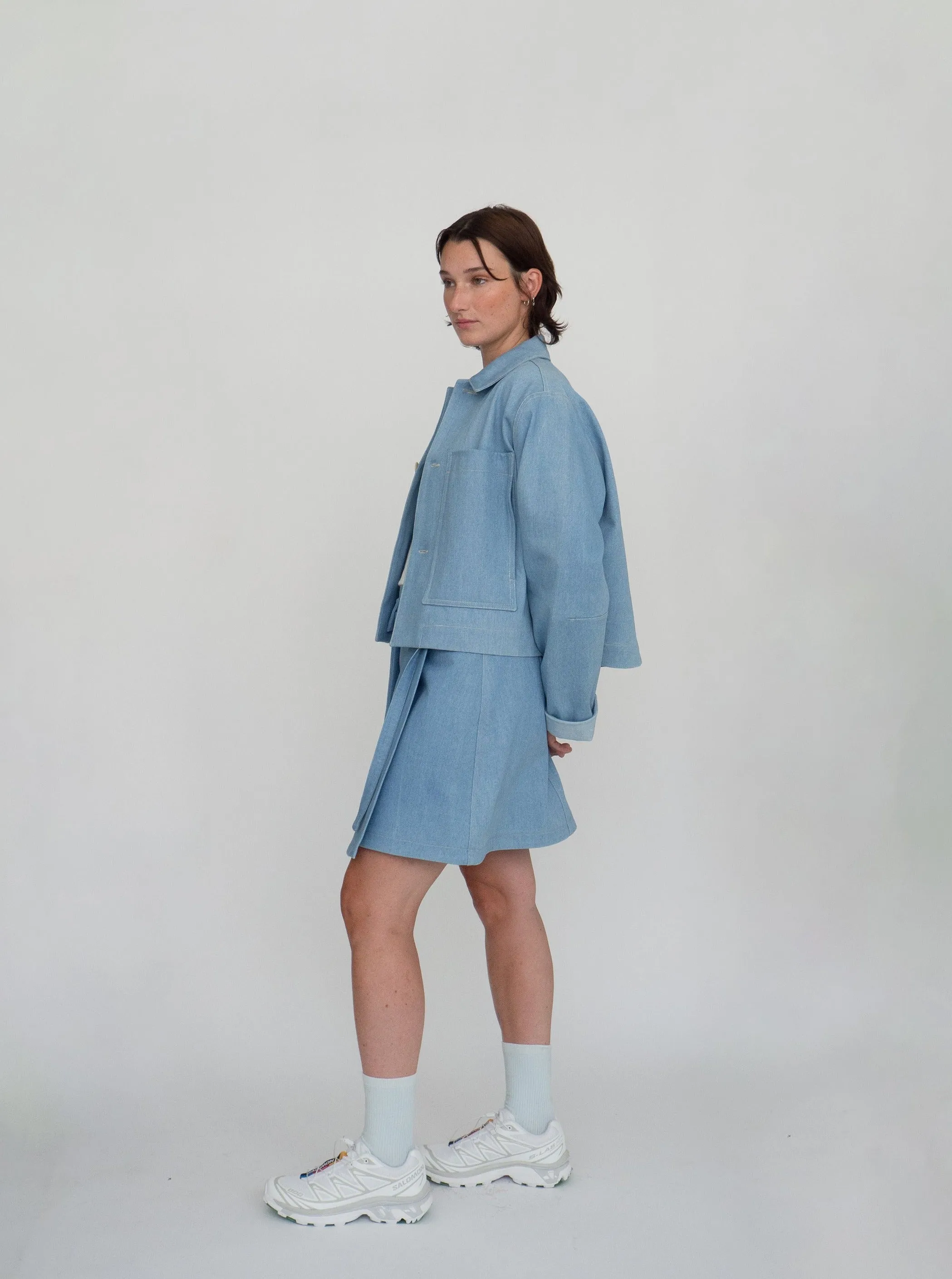 SEGRETA blue denim jacket