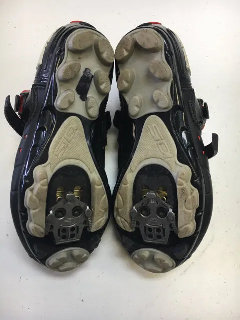 Sidi Dominator Black Womens 36 Used Biking Shoes