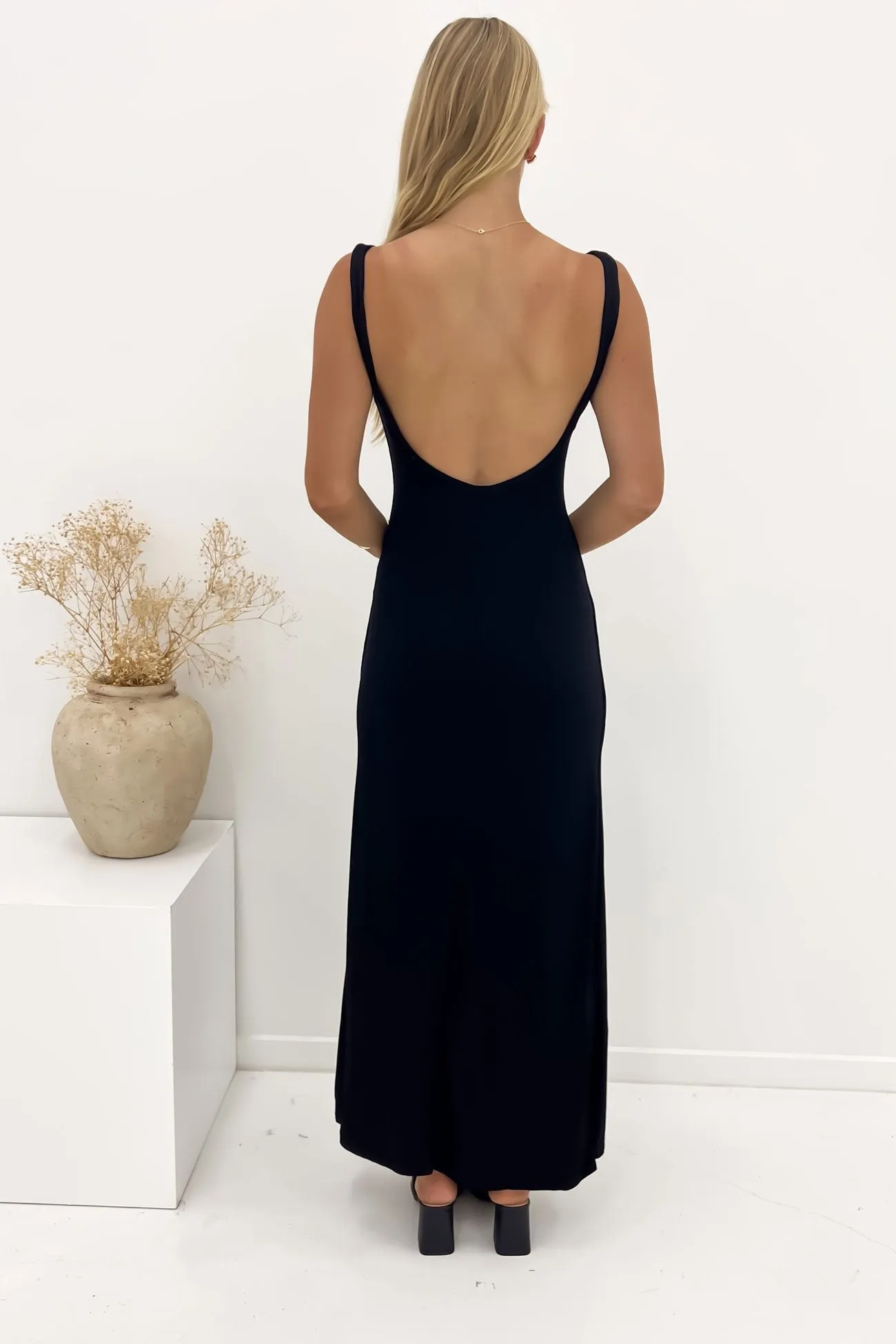 Thalia Maxi Dress Black