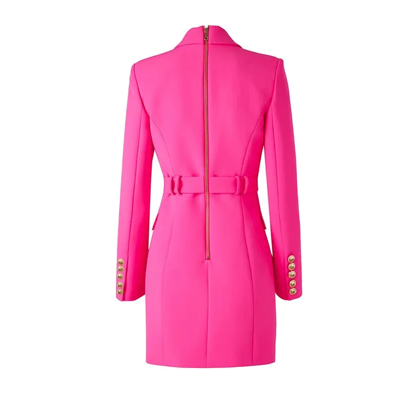 Trend4us Chic Belted Trench Coat