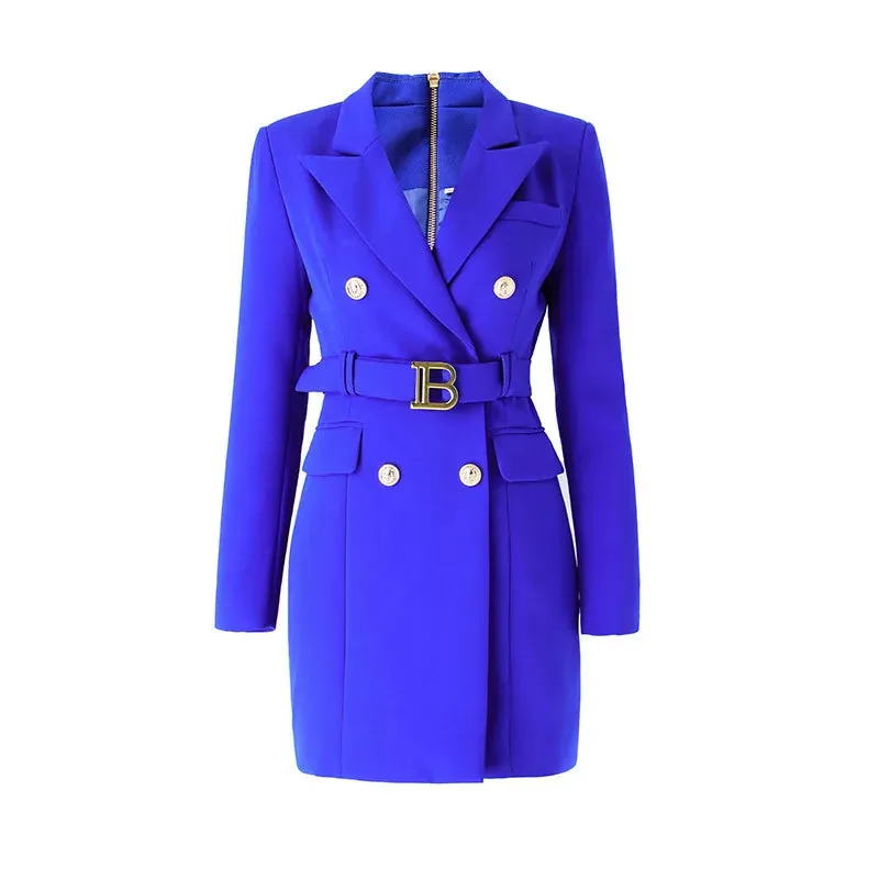 Trend4us Chic Belted Trench Coat