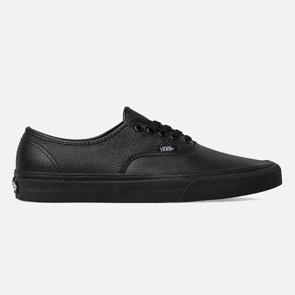 Vans Authentic - Black Leather