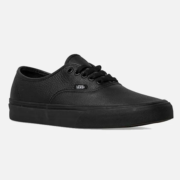 Vans Authentic - Black Leather