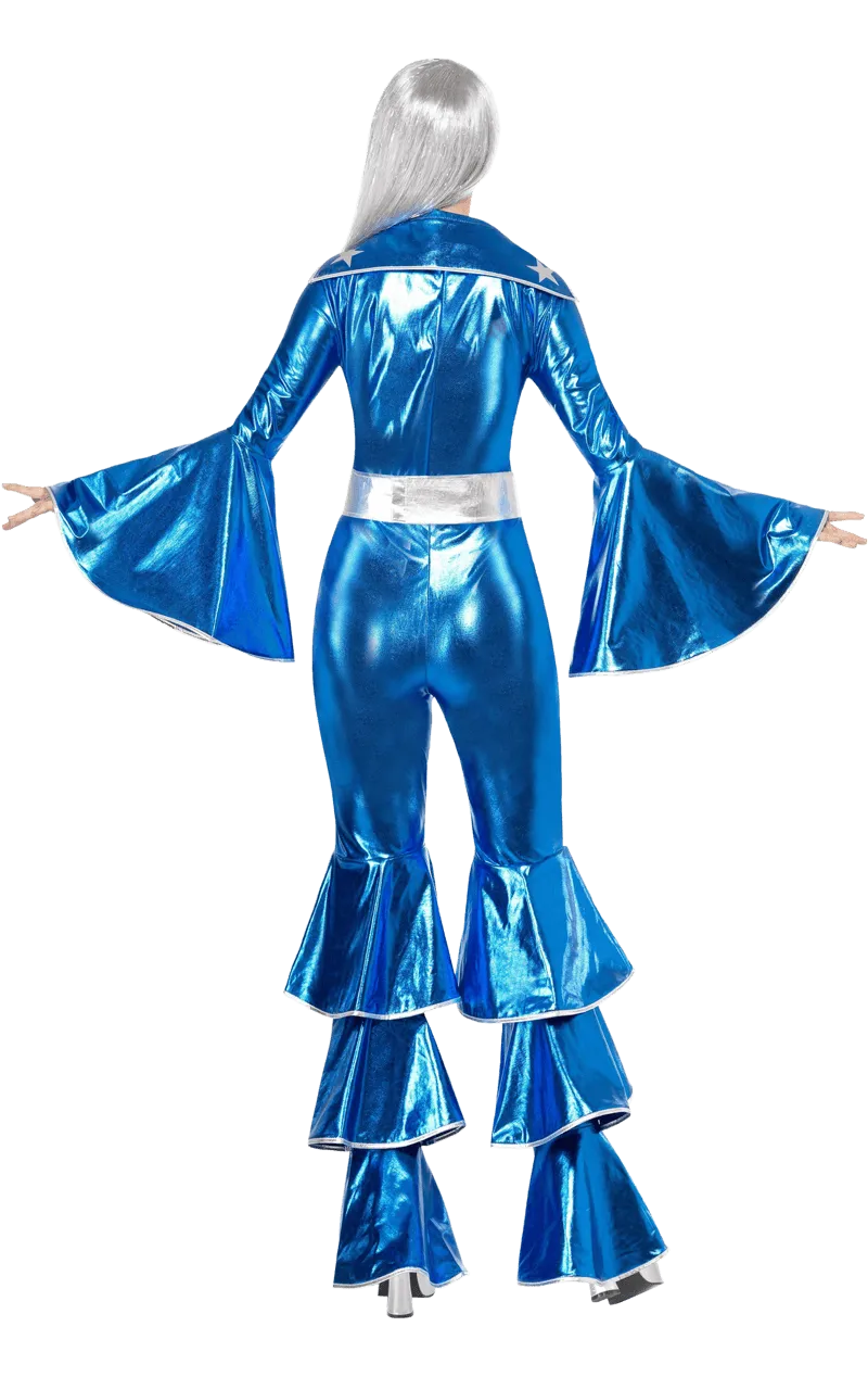 Womens Blue Dancing Queen Abba Costume