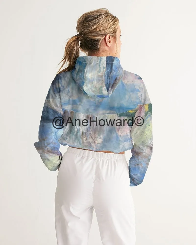 Women's Cropped Windbreaker Into the Light