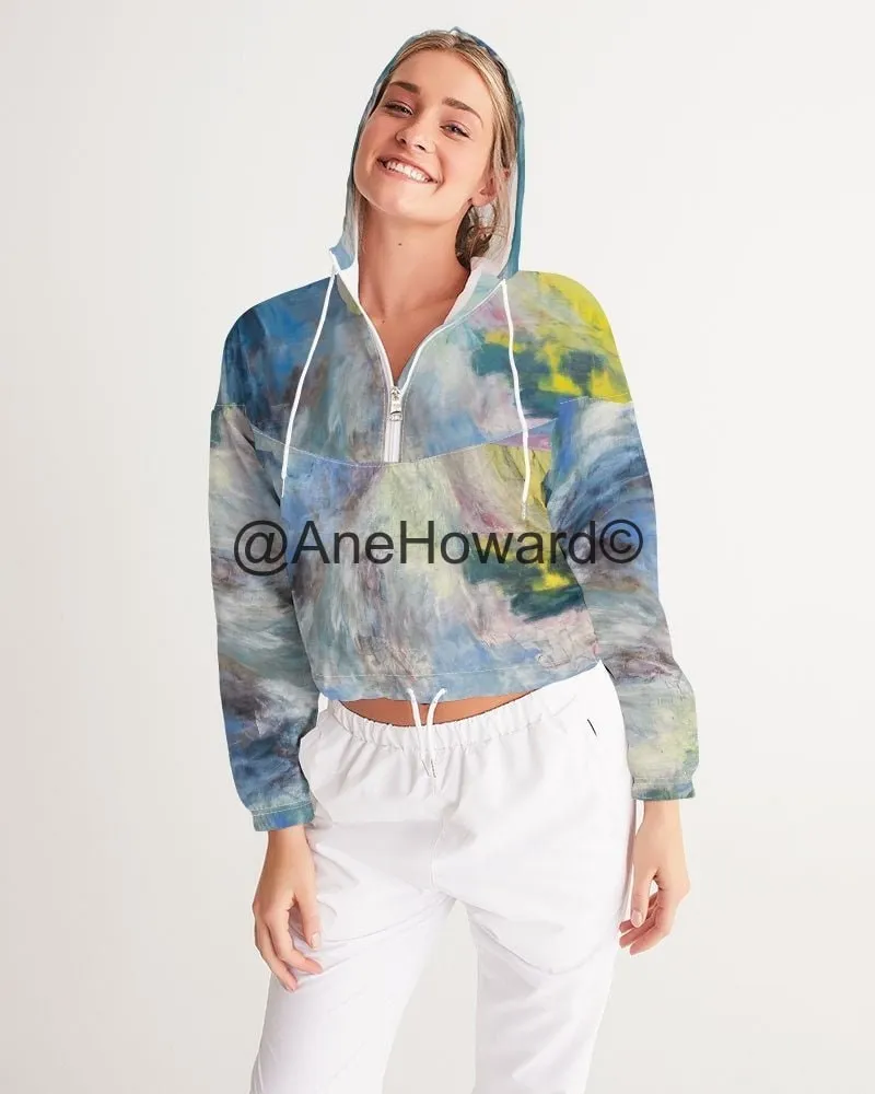 Women's Cropped Windbreaker Into the Light