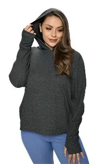 Women's Regular and Plus Size French Terry Activewear Hoodie - Great for Cool Mornings, Workout Gear and Layering